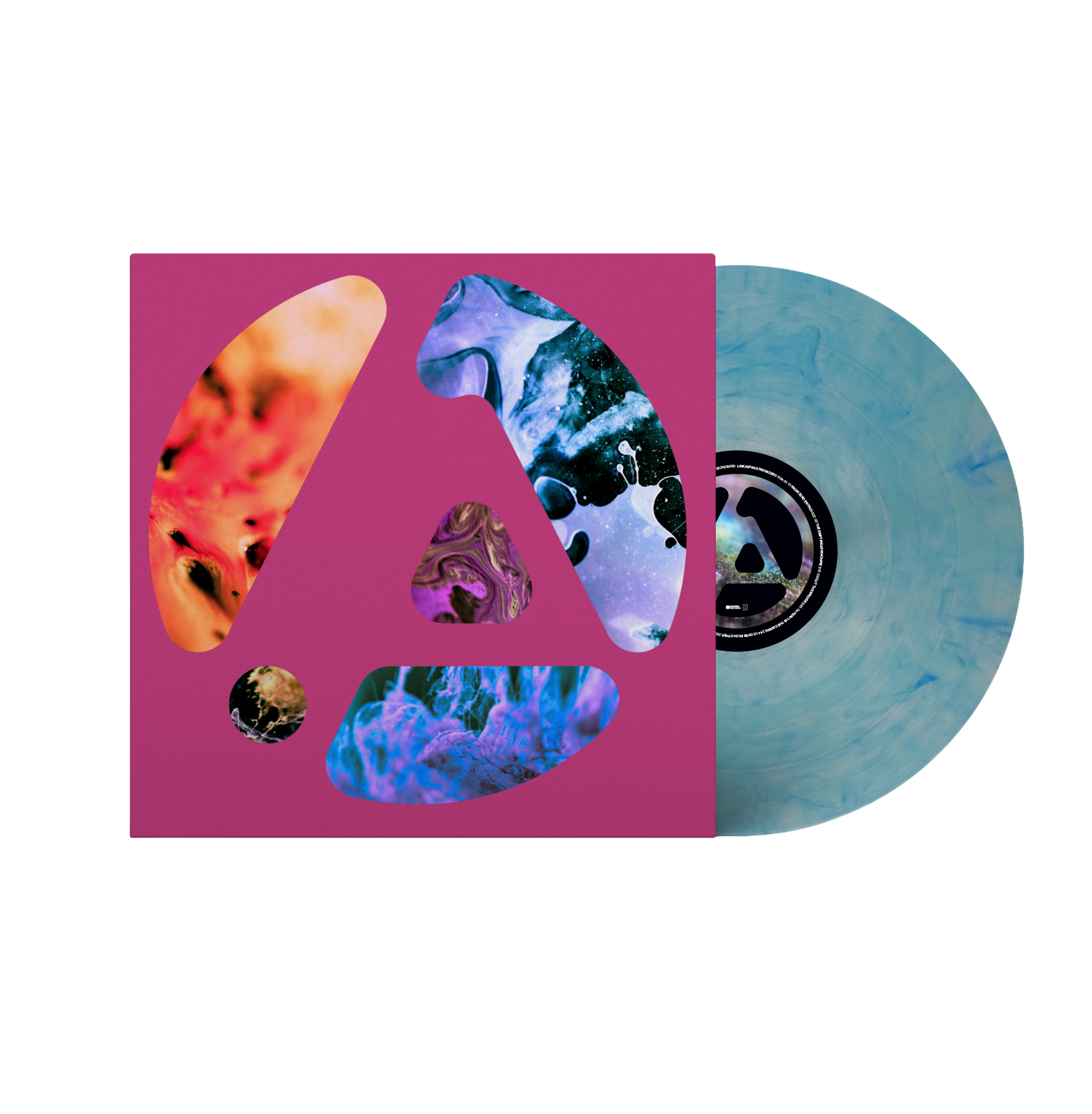 FROM ZERO ALTERNATE COVER 3 BLUEBERRY VINYL LP