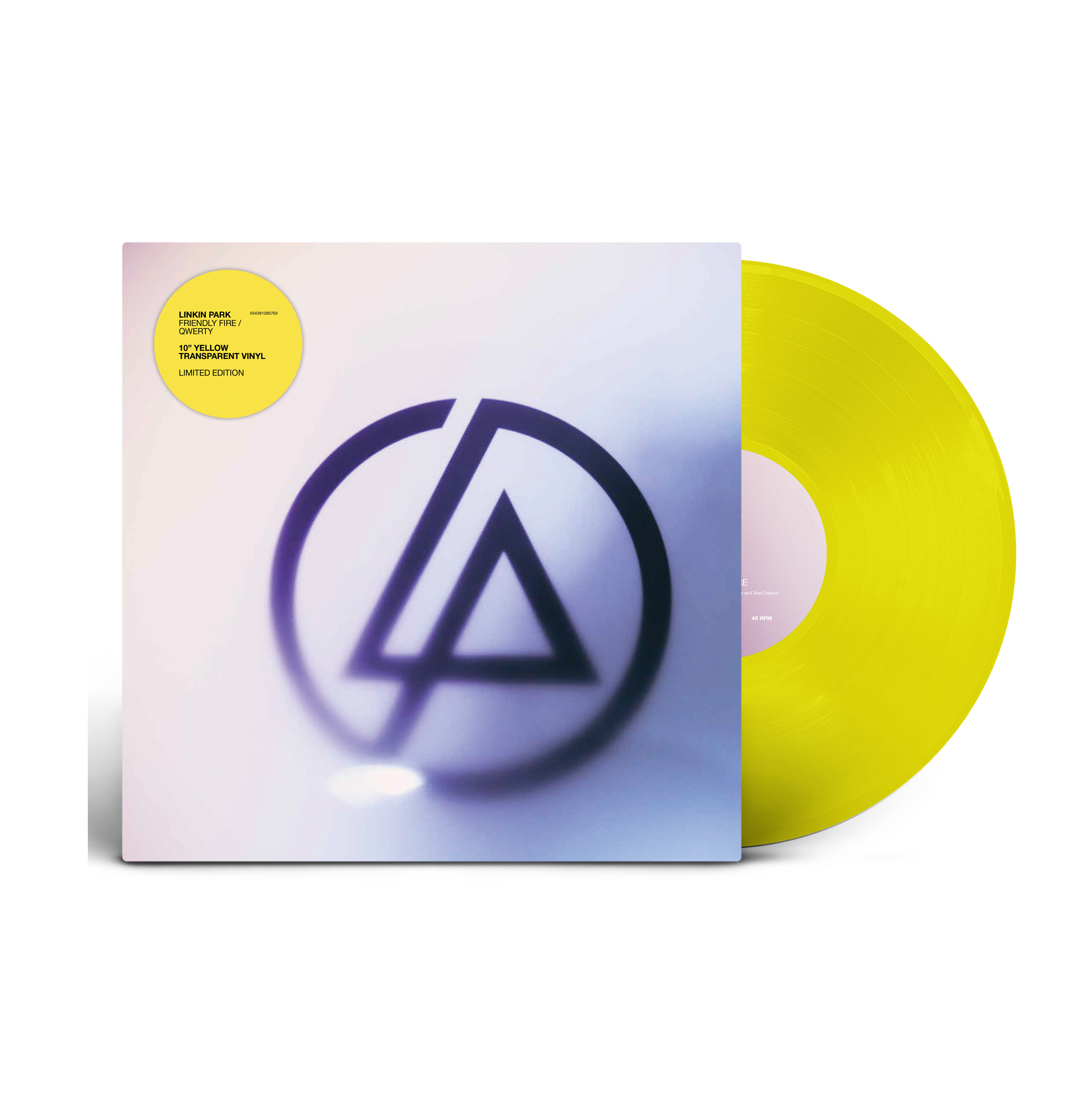 LIMITED EDITION FRIENDLY FIRE / QWERTY 10” YELLOW TRANSPARENT