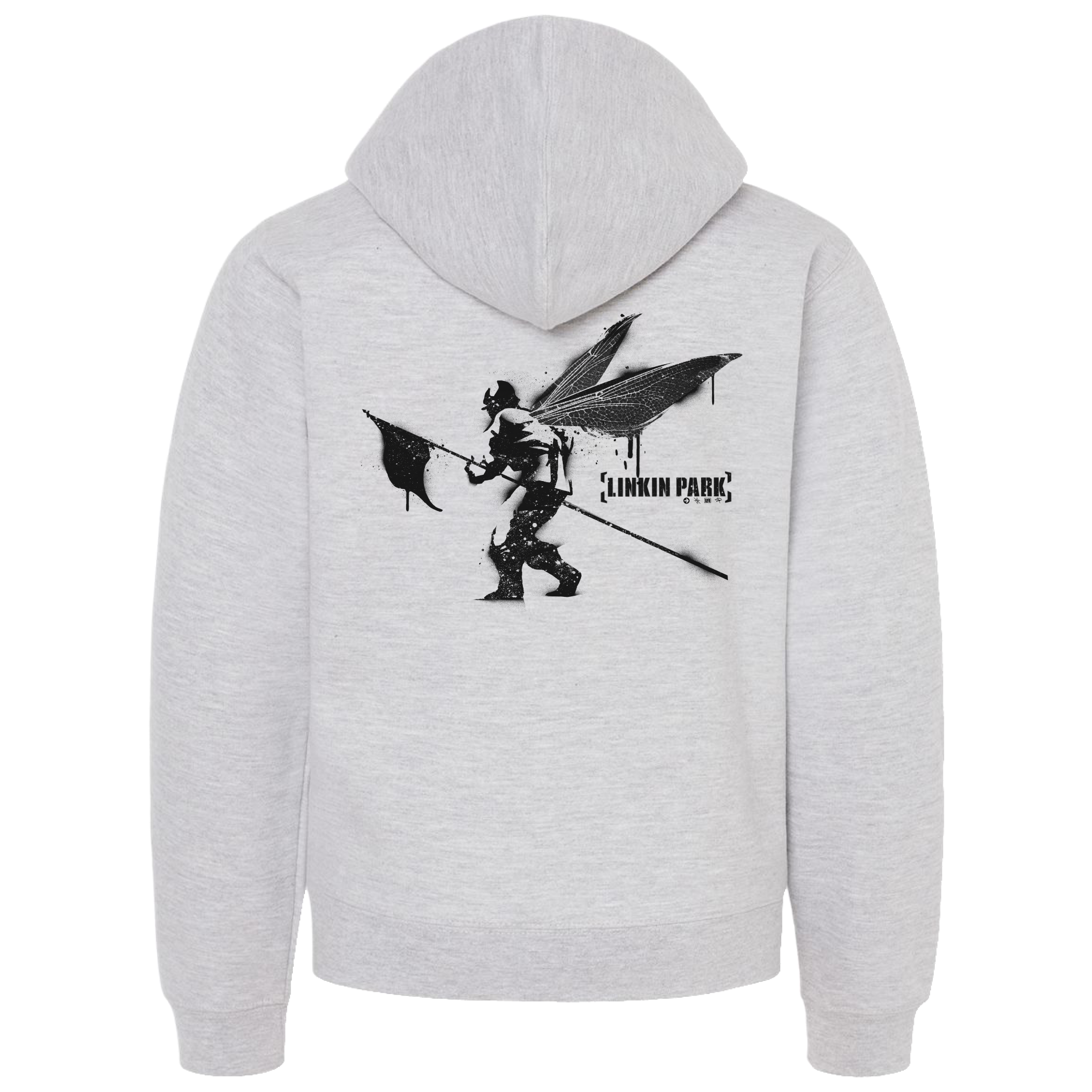 Street Soldier Youth Heather Grey Zip Hoodie – Linkin Park Store