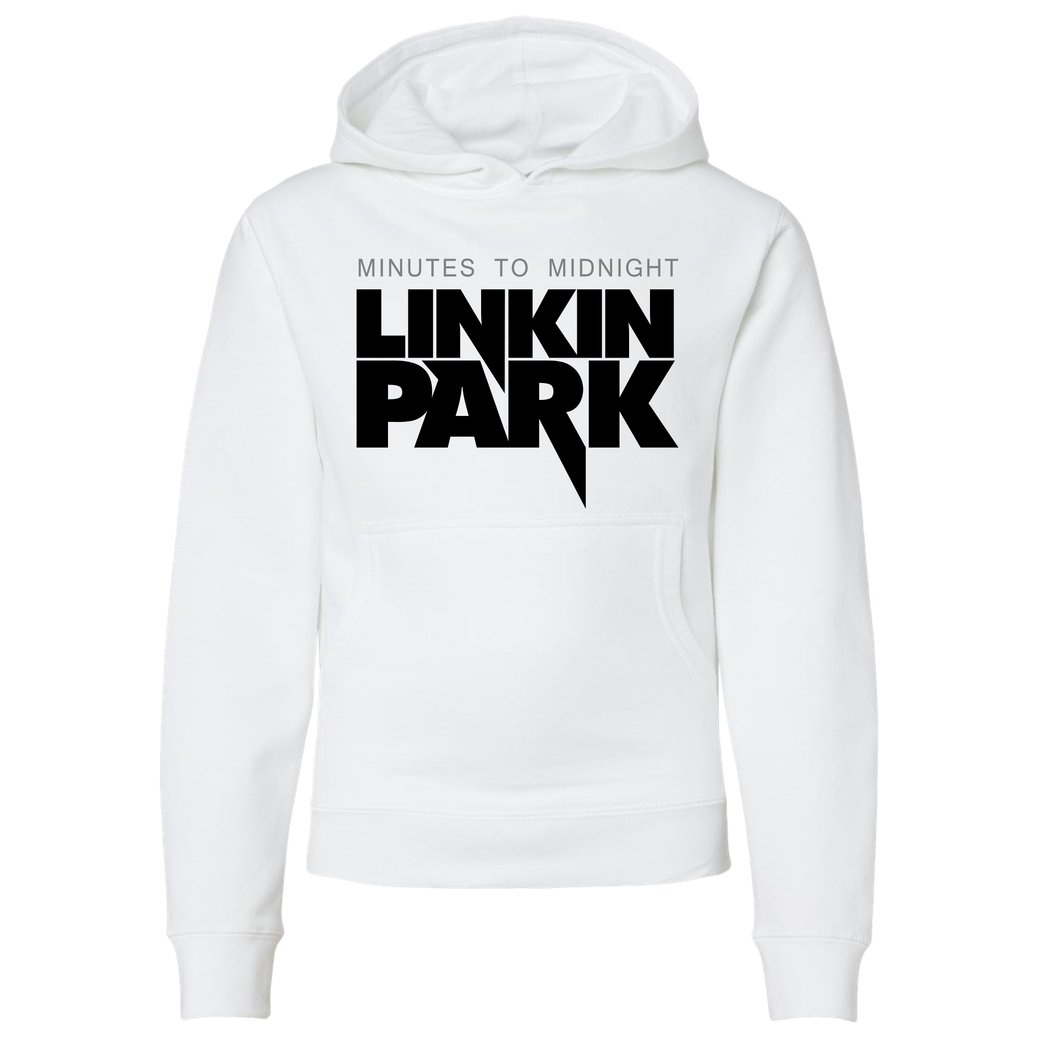 MTM Logo Youth White Hoodie – Linkin Park Store