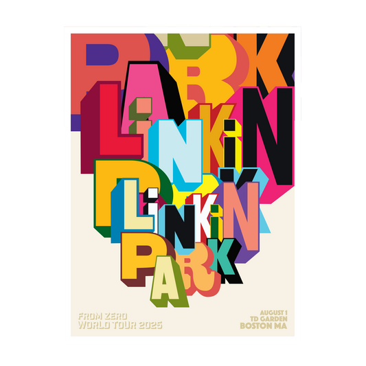 FZ 2025 Tour Boston Poster (August 1st) - Greg Lamarche
