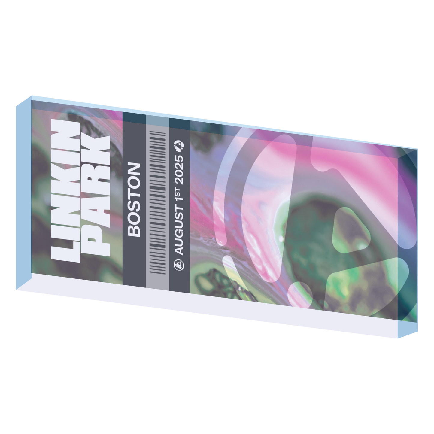 From Zero Commemorative Ticket Magnet Boston (Aug 1st)