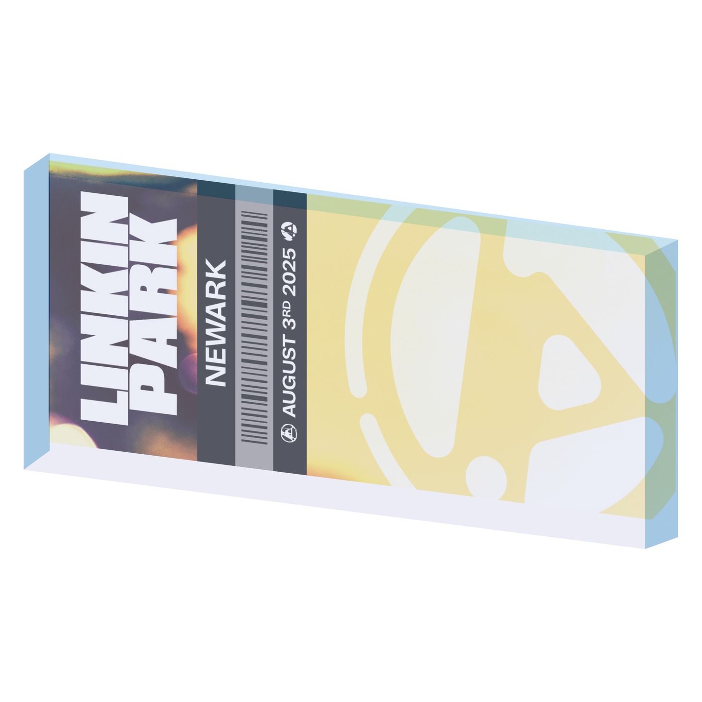 From Zero Commemorative Ticket Magnet Newark (Aug 3rd)