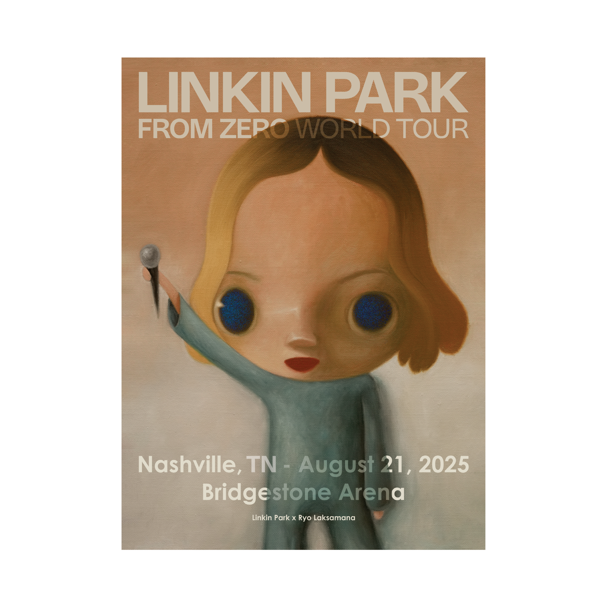 FZ 2025 Tour Nashville Poster (Aug 21st) - Ryo Laksamana – Linkin FZ 2025 Tour Nashville Poster (Aug 21st) - Ryo Laksamana – Linkin