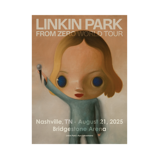 FZ 2025 Tour Nashville Poster (Aug 21st) - Ryo Laksamana