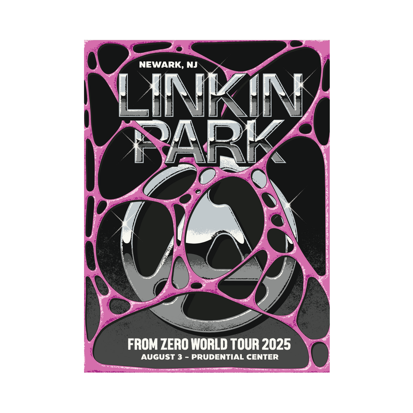 FZ 2025 Tour Newark Poster (Aug 3rd) - RICHIE MOON