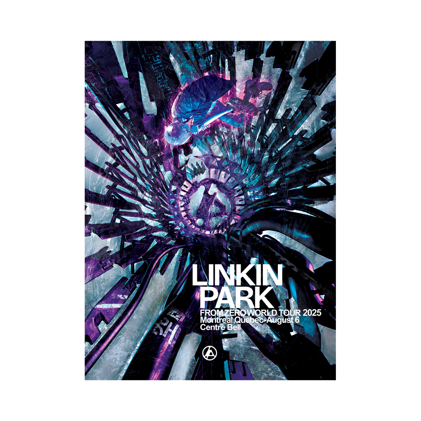 FZ 2025 Tour Montreal Poster (Aug 6th) - huke