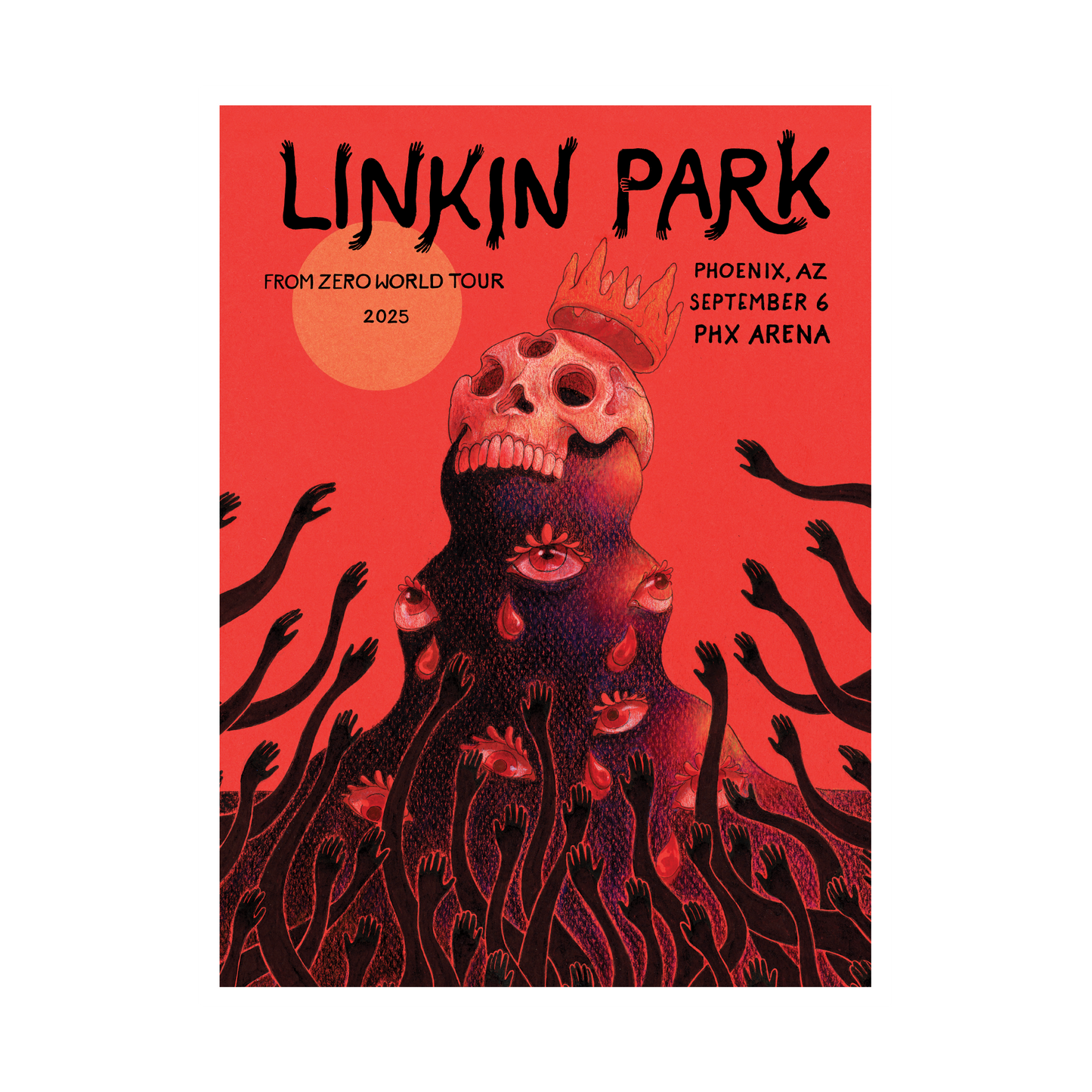 FZ 2025 Tour Phoenix Poster (Sep 6th) - Felicia Chiao