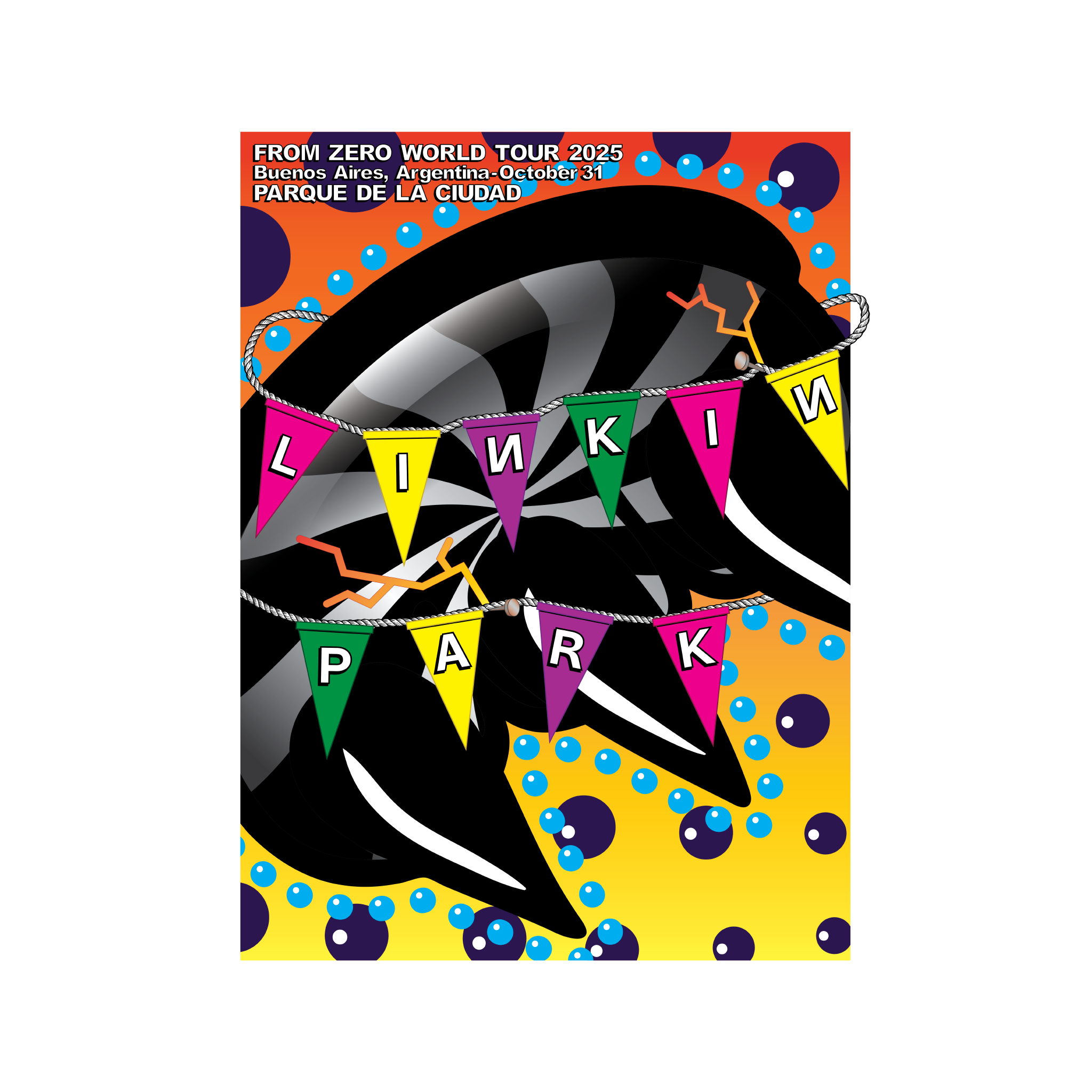 FZ 2025 Tour Buenos Aires Poster (Oct 31st) - Claudia 