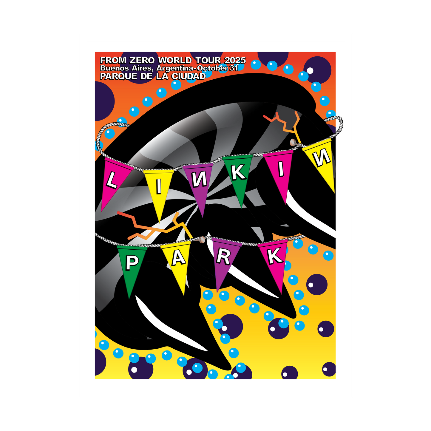 FZ 2025 Tour Buenos Aires Poster (Oct 31st) - Claudia "Claw Money" Gold