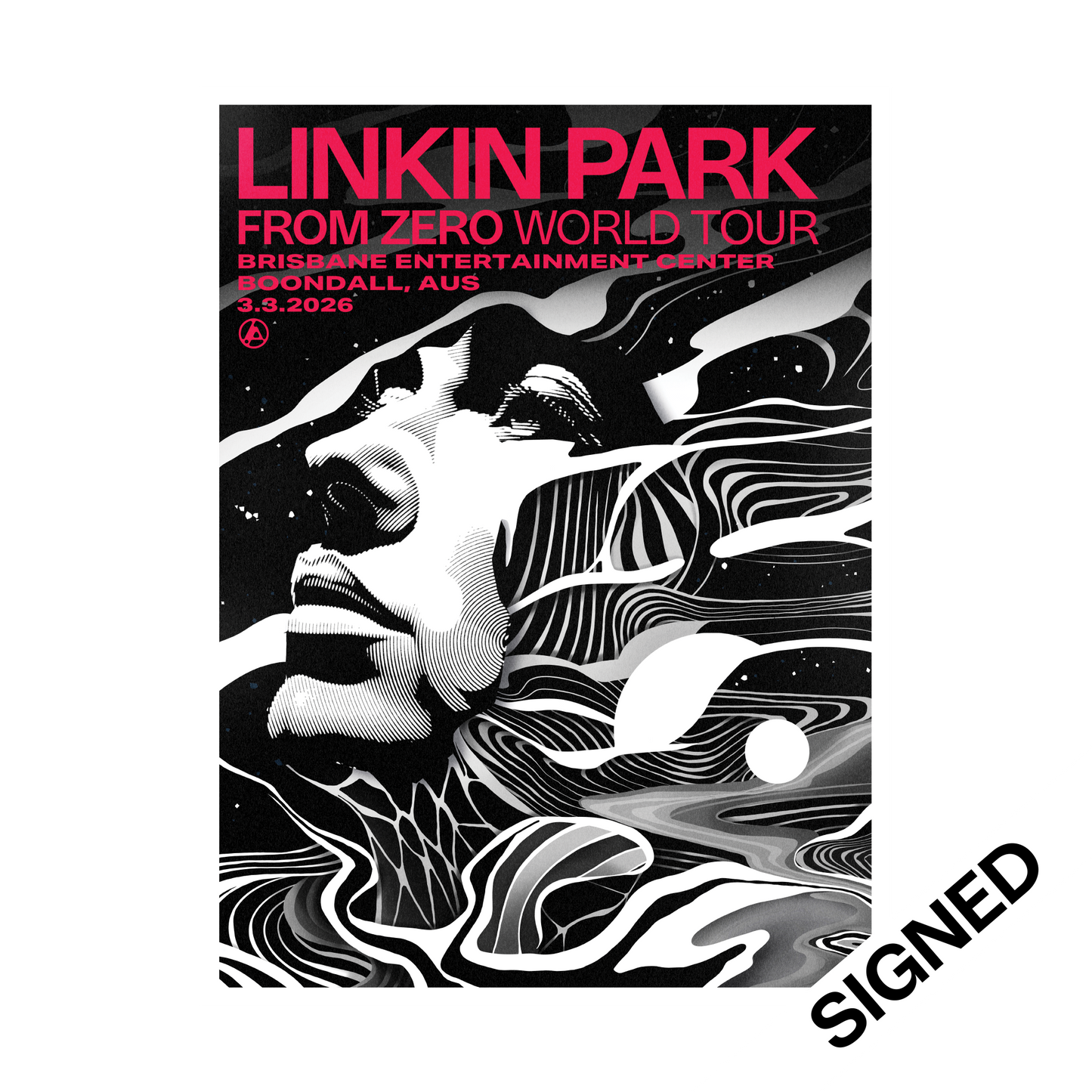 FZ 2026 Tour Boondall #1 SIGNED Poster (Mar 3rd) - A.L. Grime