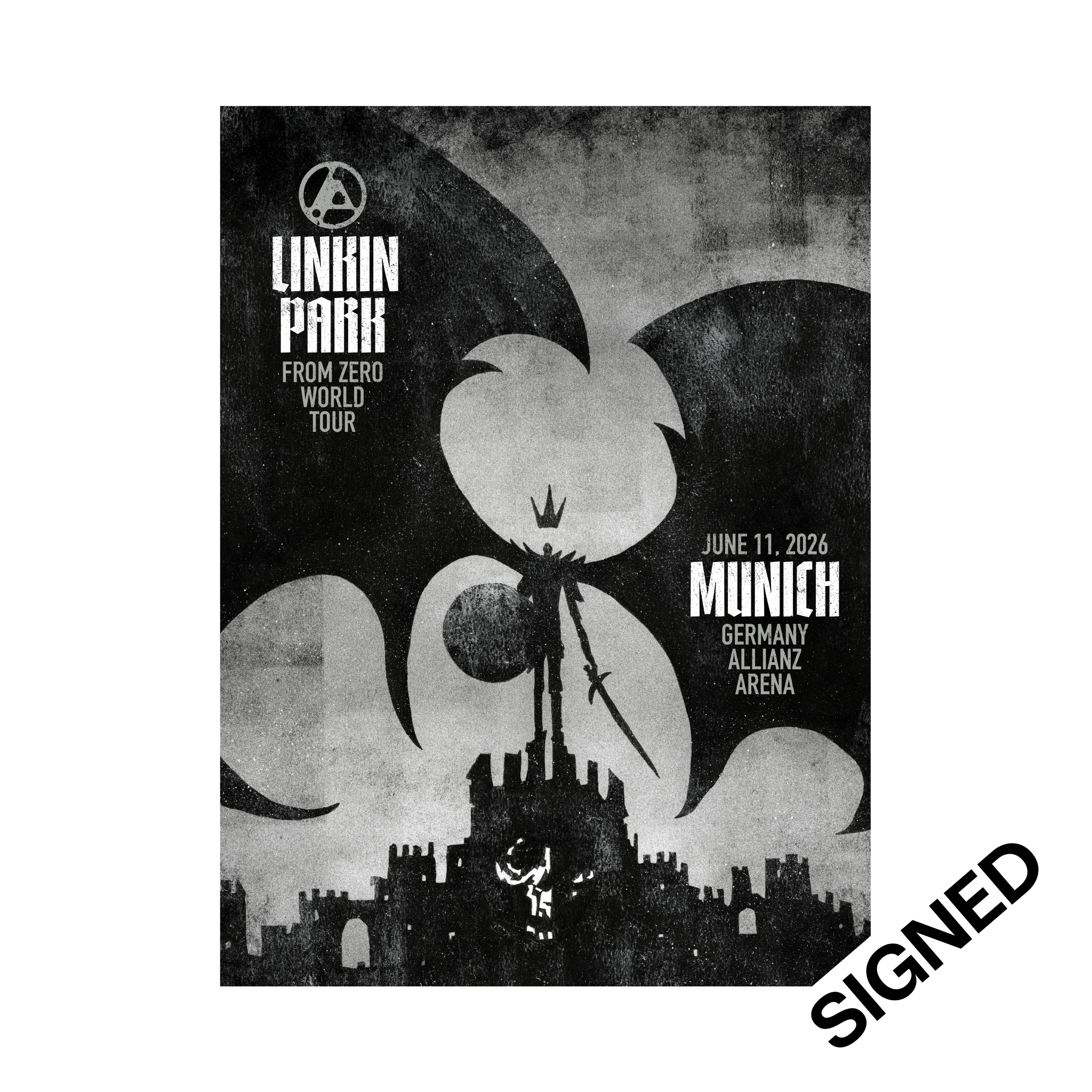 FZ 2026 Tour Munich Signed Poster (June 11th) - Jeffrey Alan Love