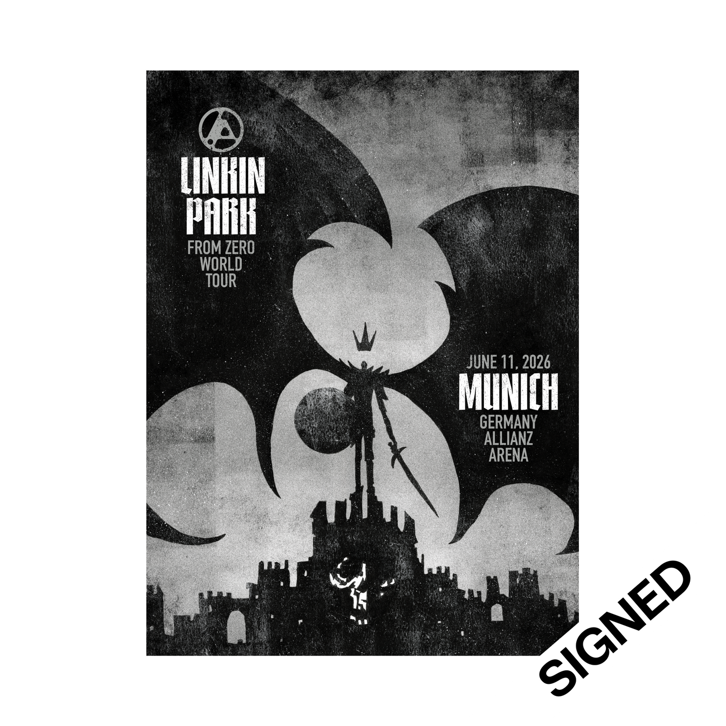 FZ 2026 Tour Munich Signed Poster (June 11th) - Jeffrey Alan Love
