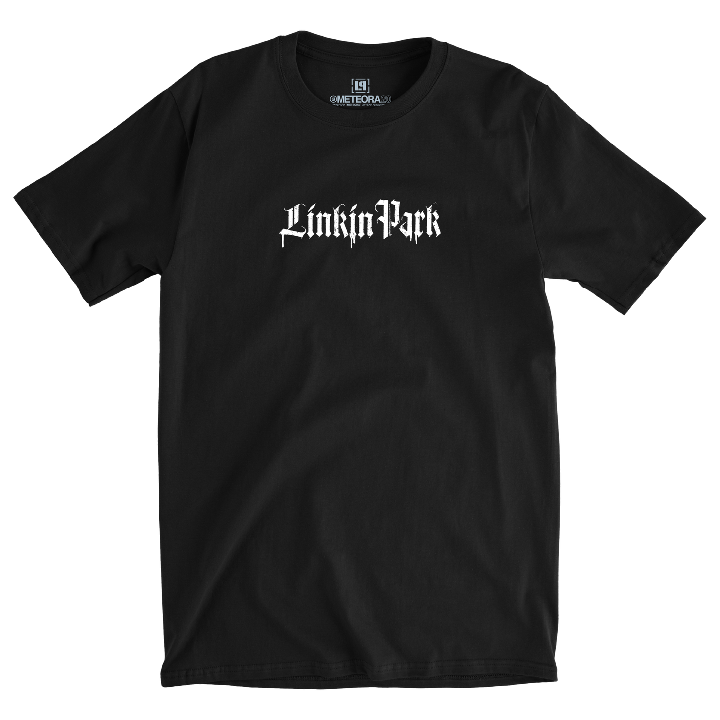 Meteora BTH Anime Black Tee Front