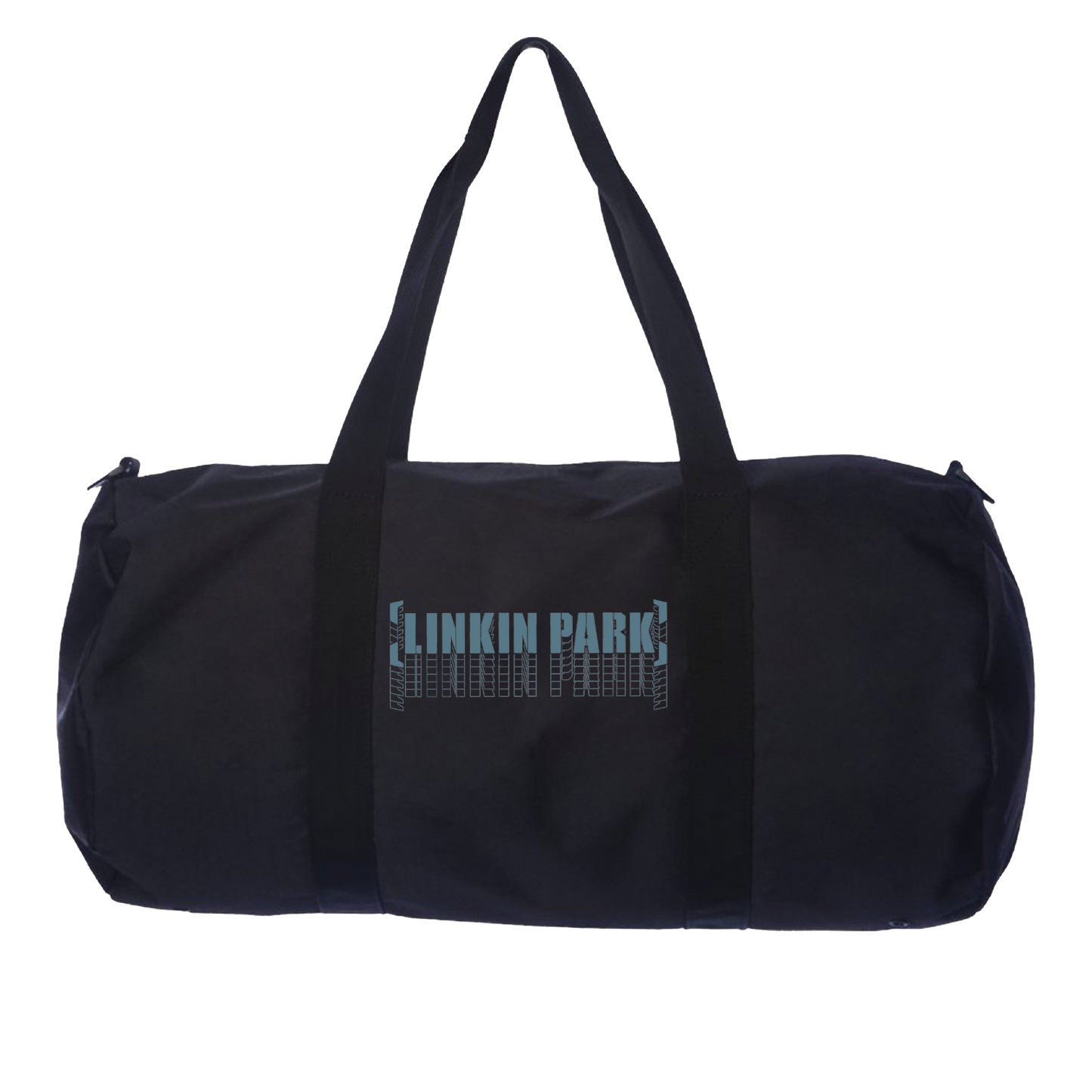 Meteora Logo Repeat Black Duffle Bag