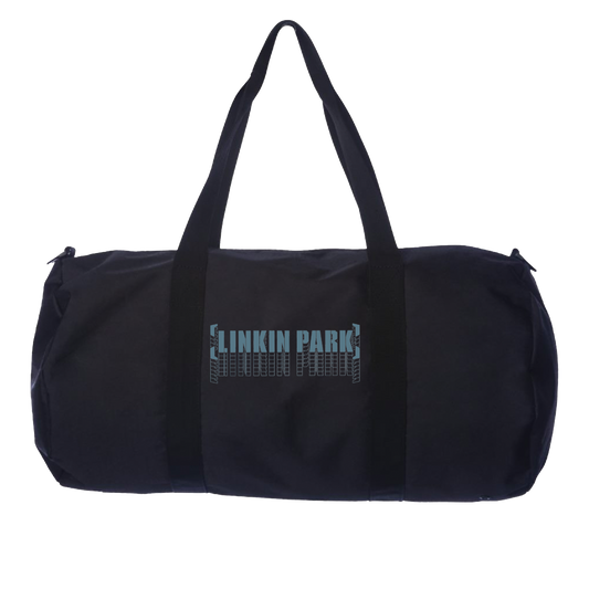 Meteora Logo Repeat Black Duffle Bag