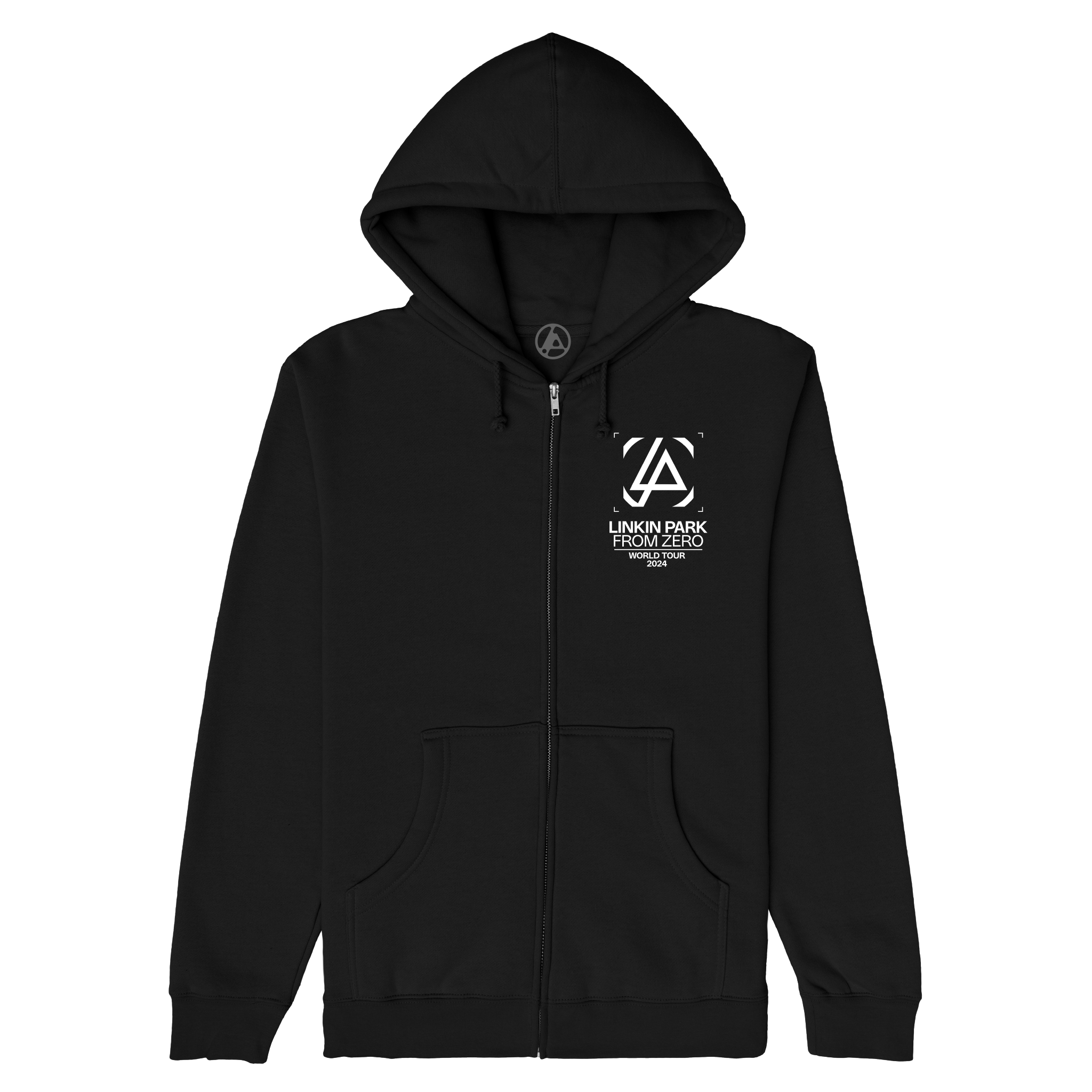 クロノイズム LOGO ZIP HOODIE ロゴジップフーディー 未開封 XL LIP472M_FROMZEROBLACKTOURZIPHO