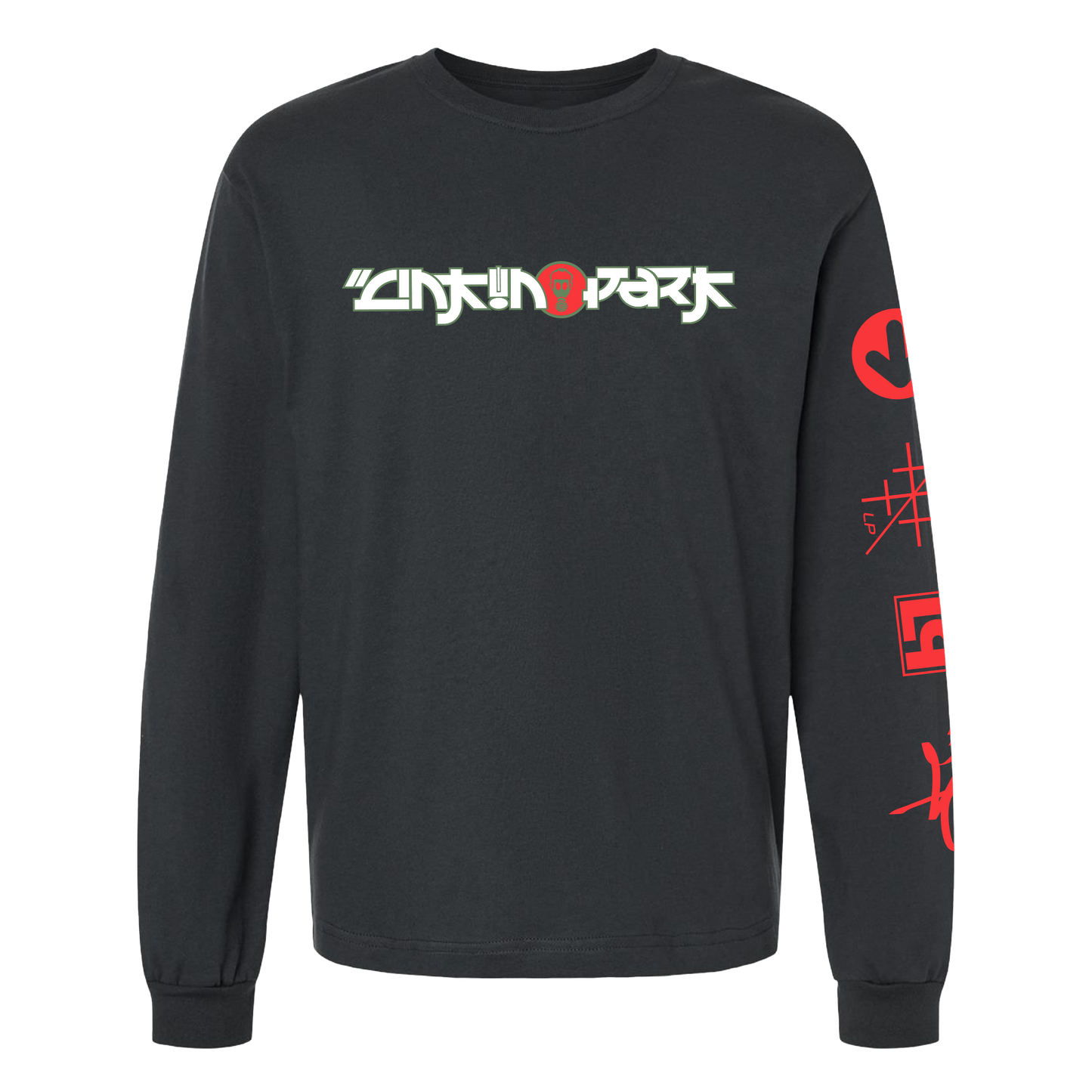 Vintage Gasmask Dark Grey LS Tee