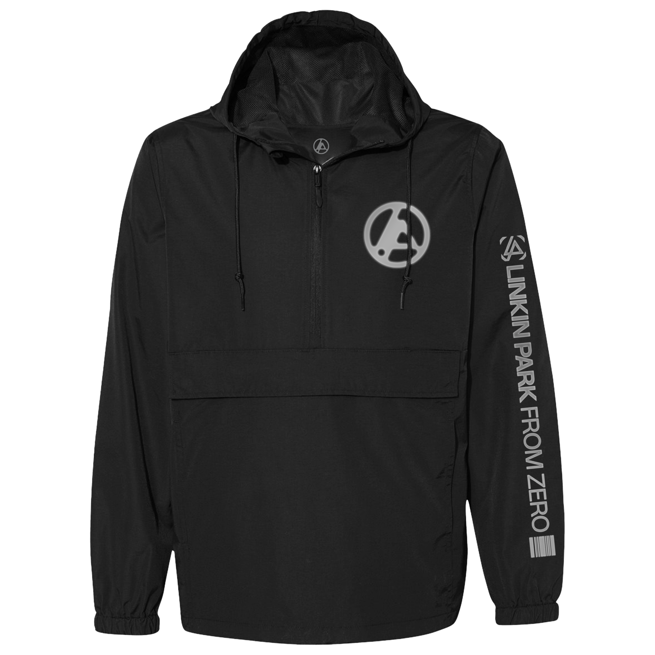 ミュージシャン KING GNU LOGO ANORAK JACKET BLACK FZ Black ミュージシャン KING GNU LOGO ANORAK JACKET BLACK FZ Black