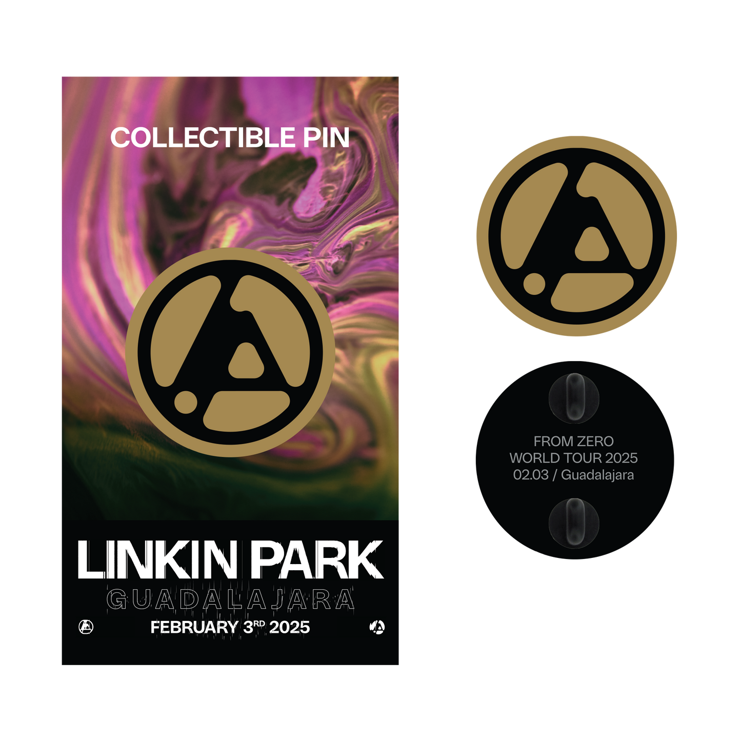 From Zero Guadalajara (Feb 3rd) Specific Enamel Pin