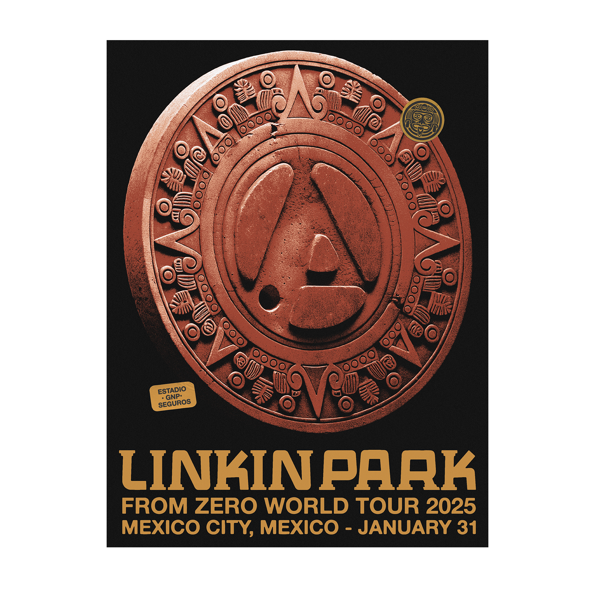 FZ 2025 Tour Mexico City Poster (Jan 31st) - Paul Flores – Linkin FZ 2025 Tour Mexico City Poster (Jan 31st) - Paul Flores – Linkin