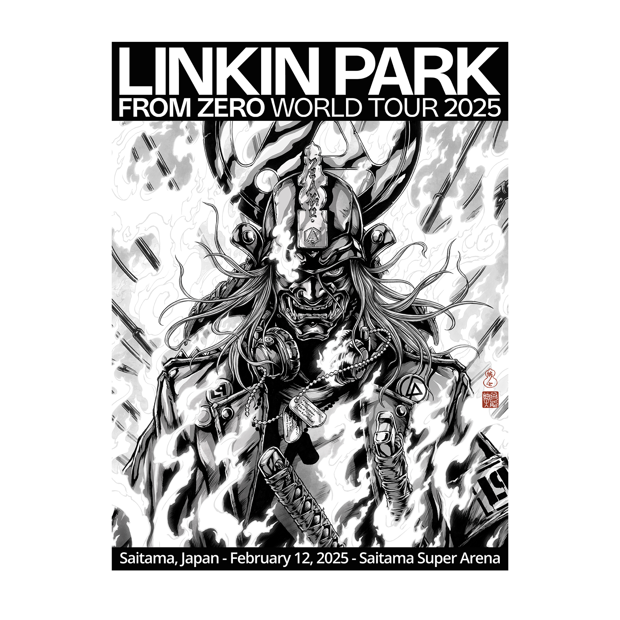 FZ 2025 Tour Saitama Poster (Feb 12th) - Takashi Okazaki – Linkin FZ 2025 Tour Saitama Poster (Feb 12th) - Takashi Okazaki – Linkin
