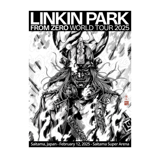FZ 2025 Tour Saitama Poster (Feb 12th) - Takashi Okazaki