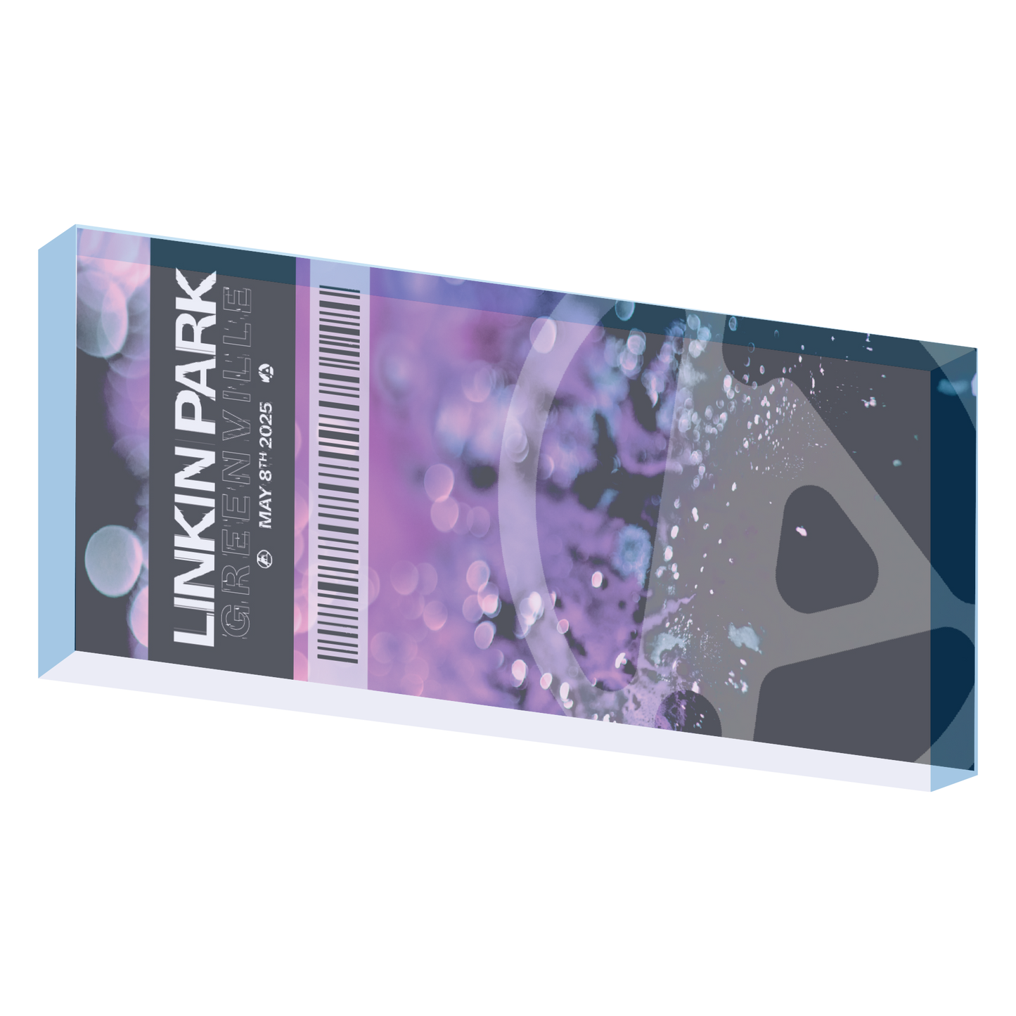 LP FZ GREENVILLE COMMEMORATIVE TICKET MAGNET