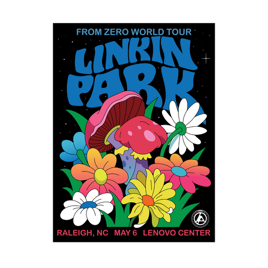 FZ 2025 Tour Raleigh Poster (May 6th) - DABSMYLA