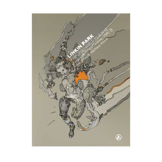 FZ 2025 Tour Greenville Poster (May 8th) - Katsuya Terada