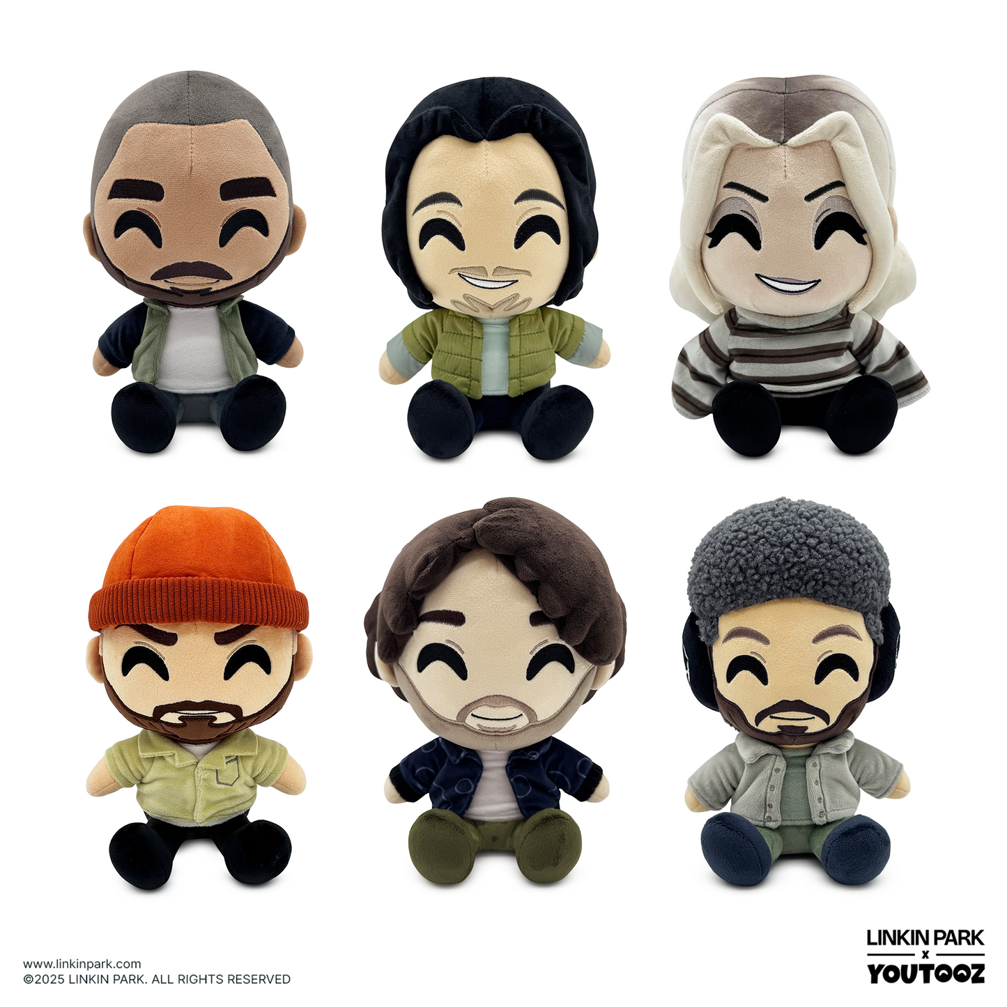 Youtooz Plush Set (6 Plush Dolls)