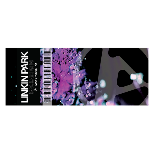 LP FZ RALEIGH COMMEMORATIVE TICKET MAGNET