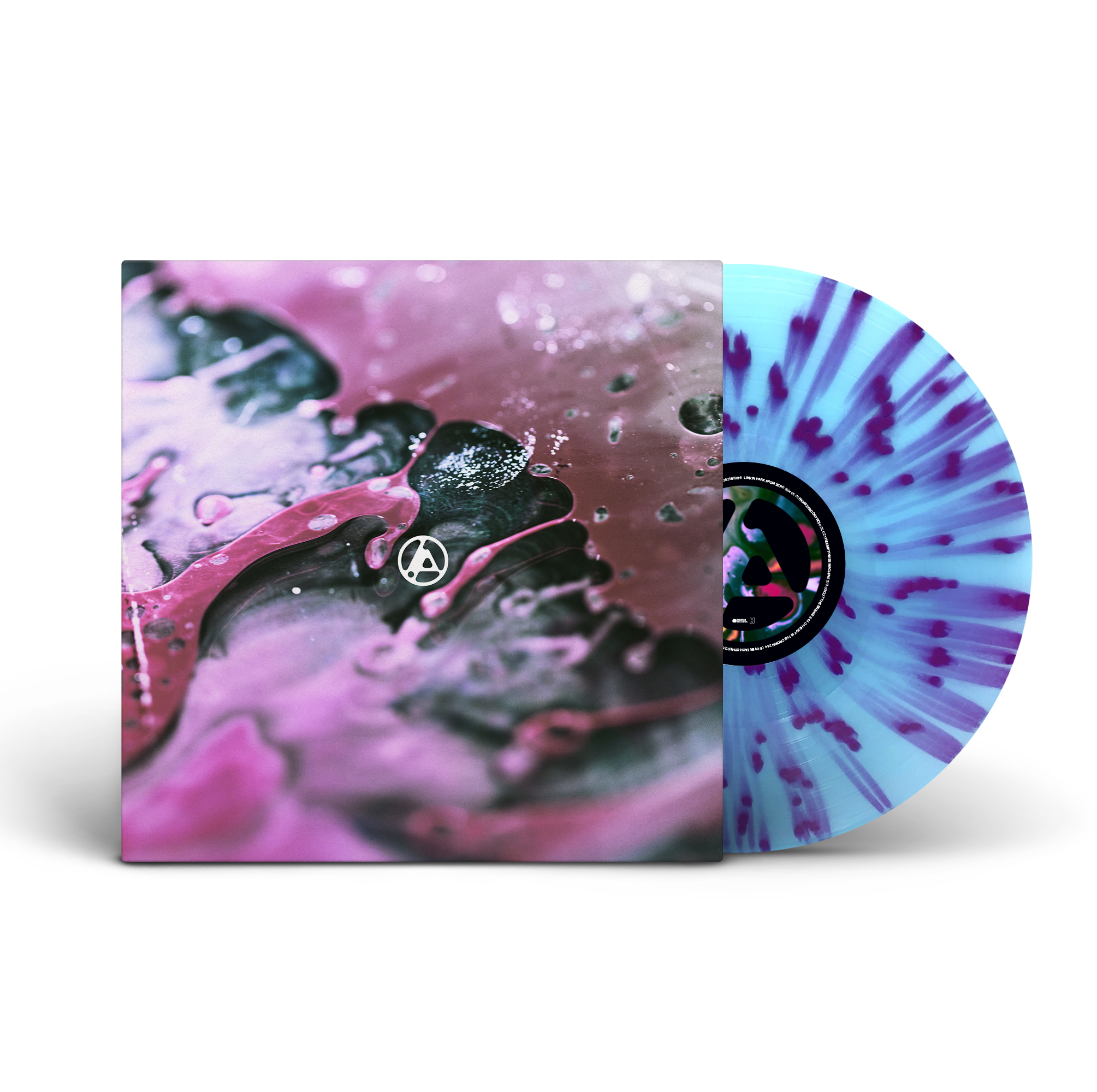 From Zero Blue & Orchid Splatter Vinyl LP – Linkin Park Store From Zero Blue & Orchid Splatter Vinyl LP – Linkin Park Store