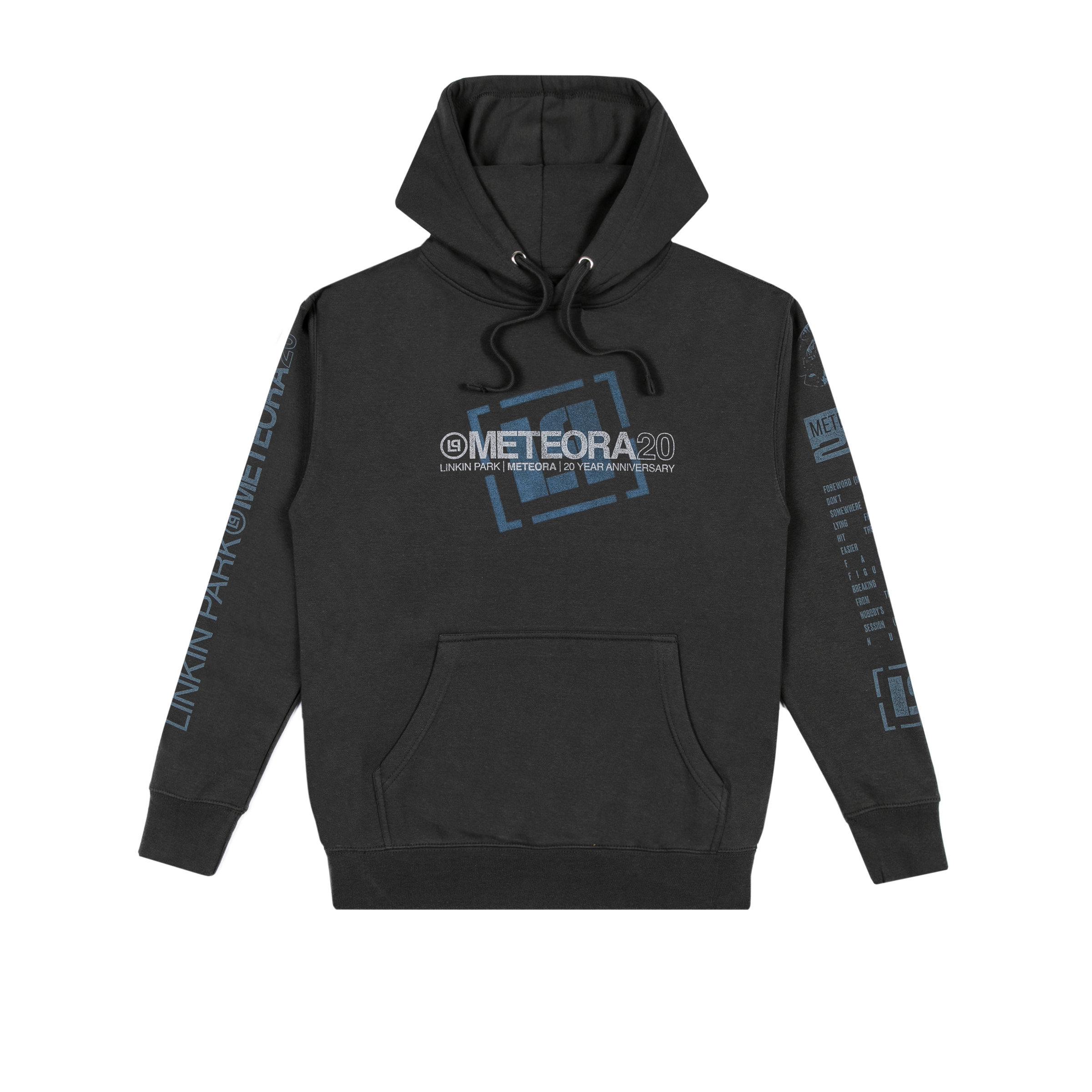 Logo Tilt Washed Black Hoodie – Linkin Park Store