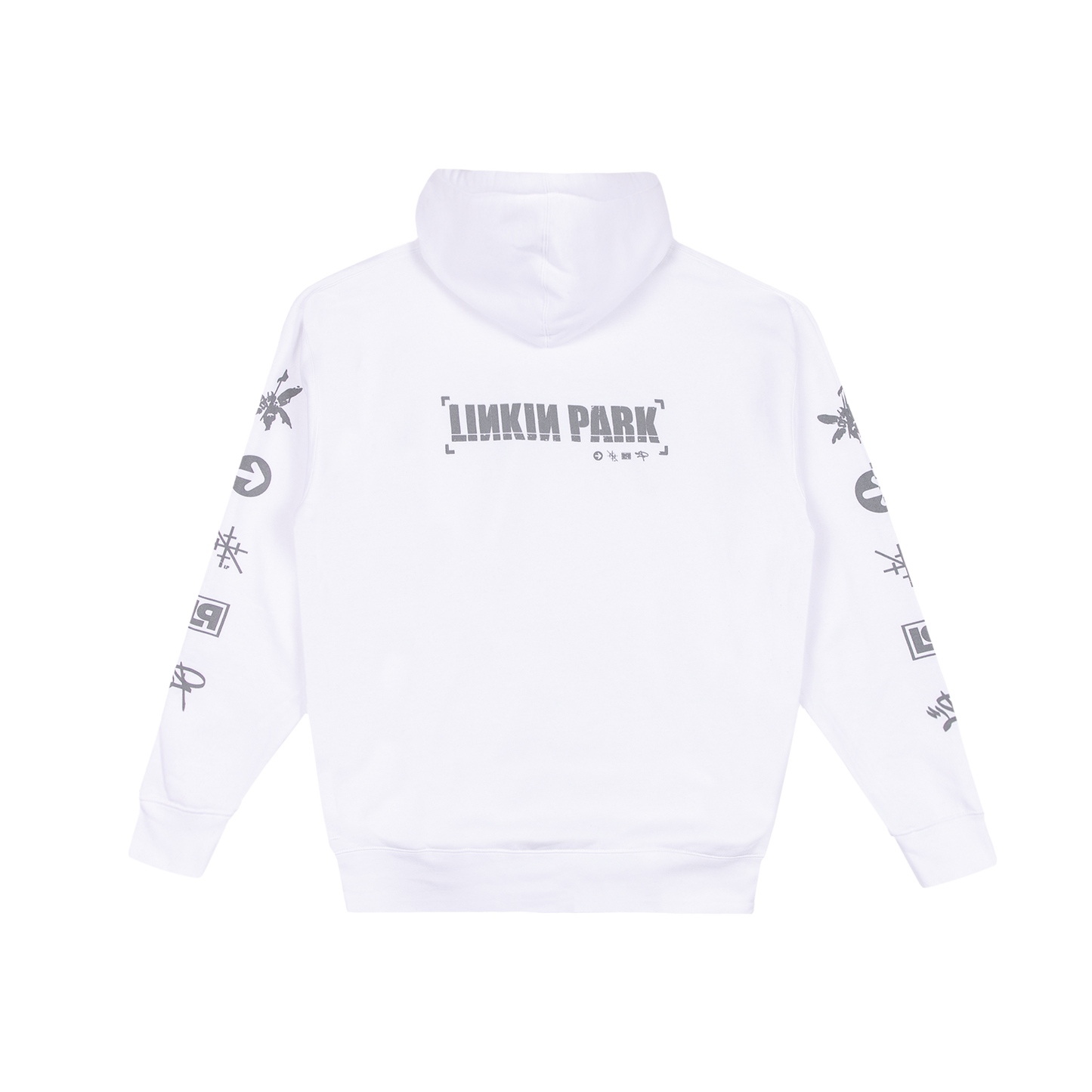 LP Icons White Pullover Hoodie