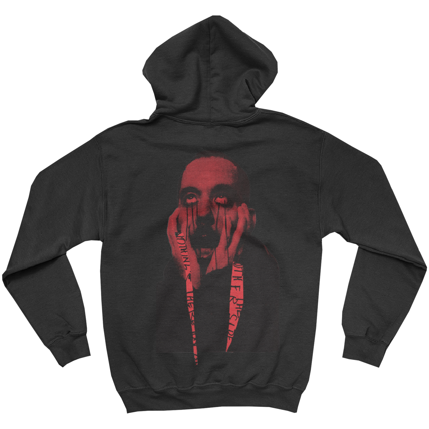 The Other Side Black Hoodie Back