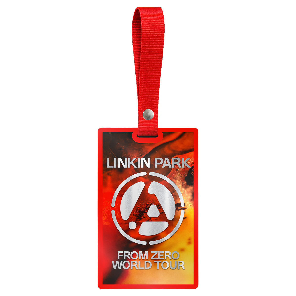 LINKIN PARK FROM ZERO TOUR JAPAN キーチェーン From Zero 2025 Red World Tour Bookmark – Linkin Park Store