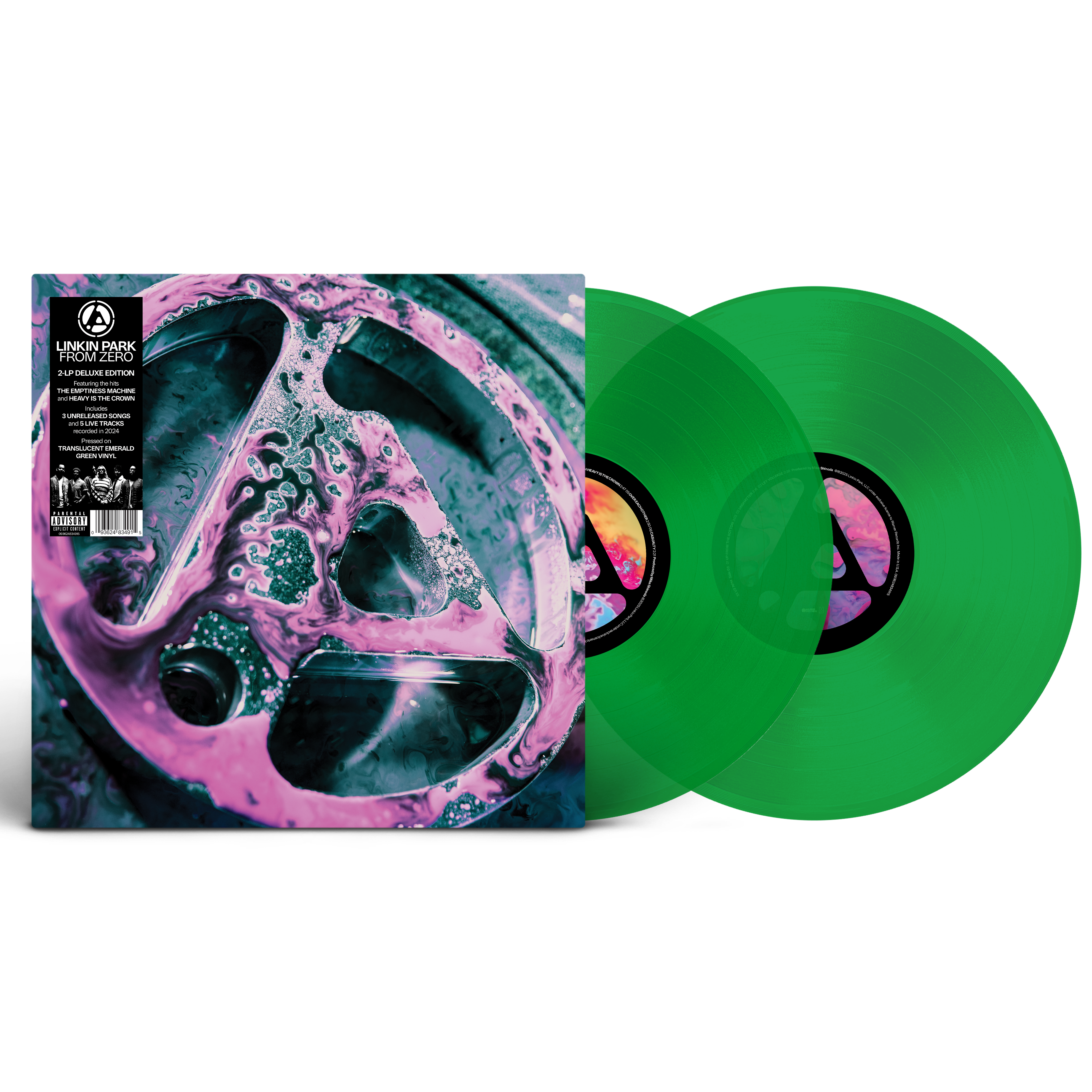 FROM ZERO (DELUXE EDITION) TRANSLUCENT EMERALD GREEN VINYL FROM ZERO (DELUXE EDITION) TRANSLUCENT EMERALD GREEN VINYL