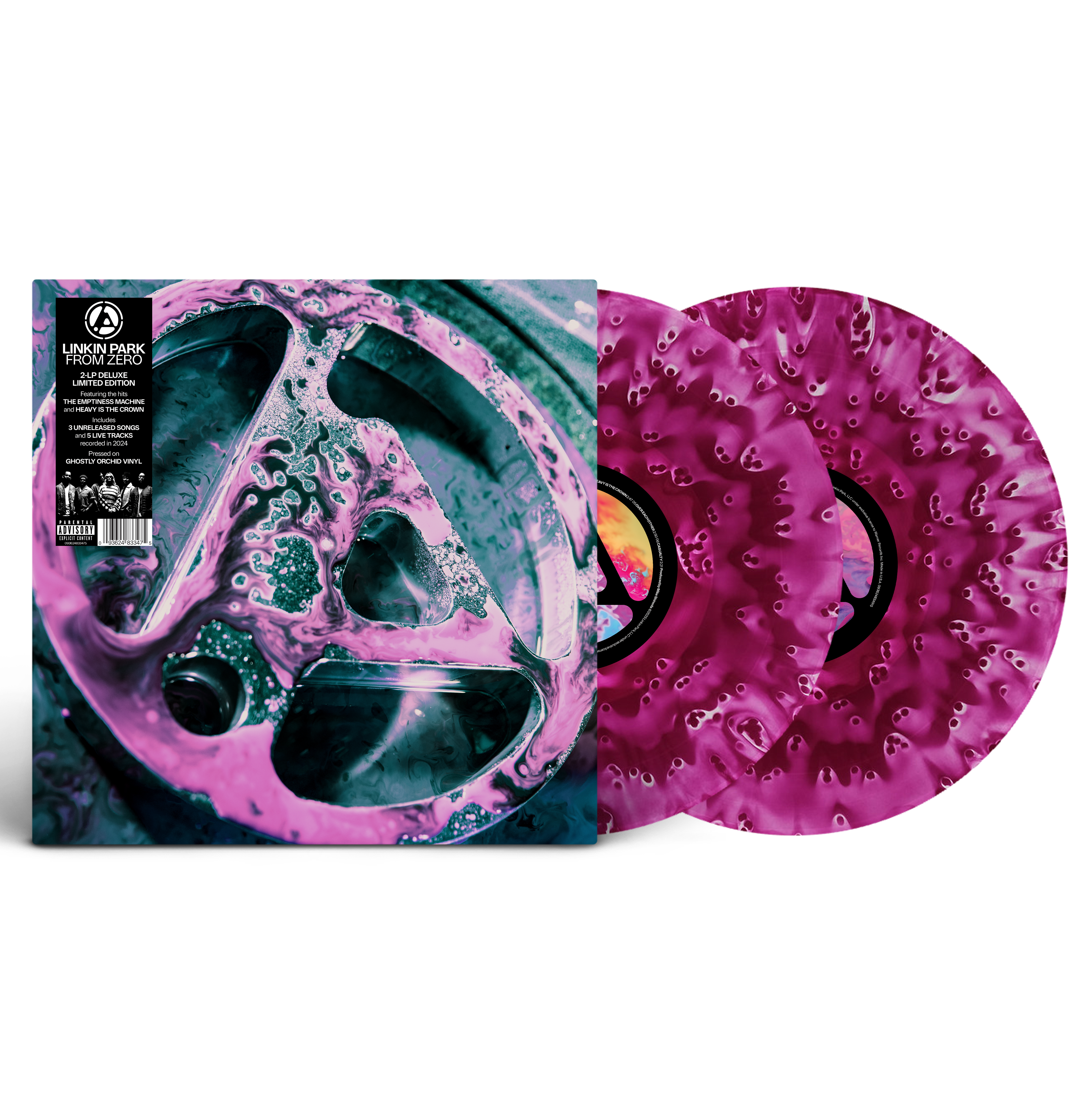 FROM ZERO (DELUXE EDITION) GHOSTLY ORCHID VINYL 2LP – Linkin Park FROM ZERO (DELUXE EDITION) GHOSTLY ORCHID VINYL 2LP – Linkin Park