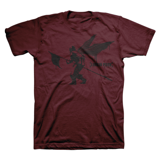 SideStreetSoldier Burgundy Tee