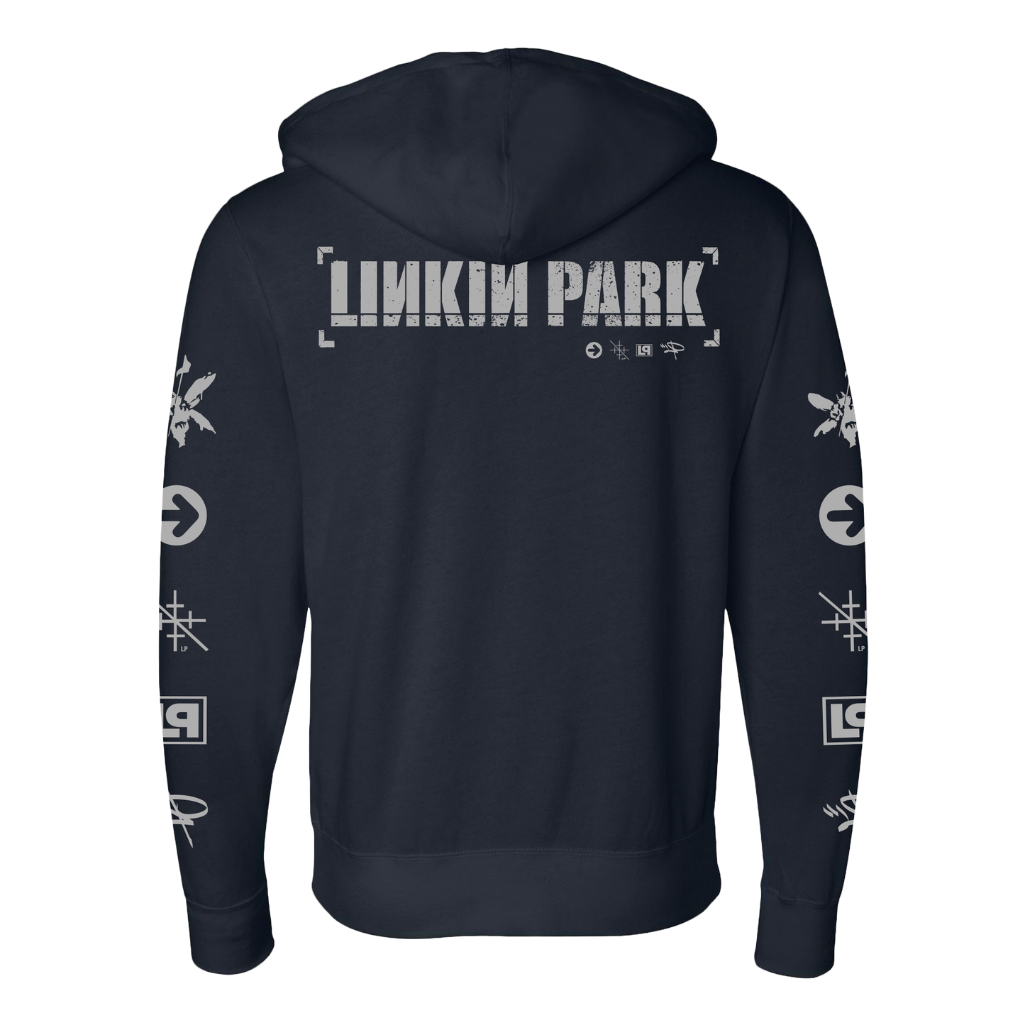 LP Icons Navy Zip Hoodie