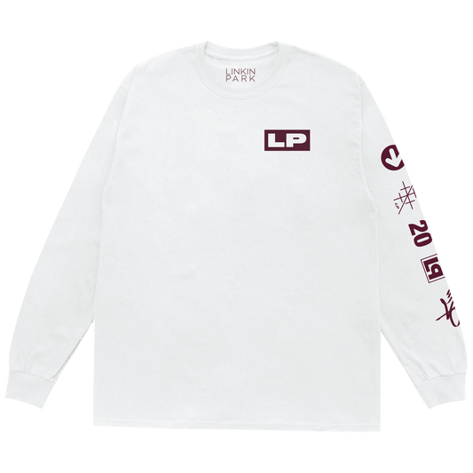 LP HT:20 White Long Sleeve Tee