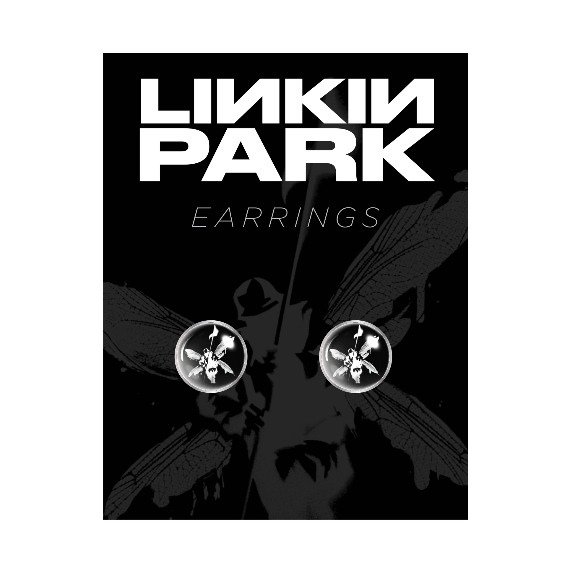 LP Circle Soldier Earrings