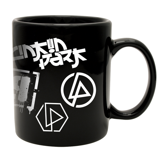 LP Icons Black Mug