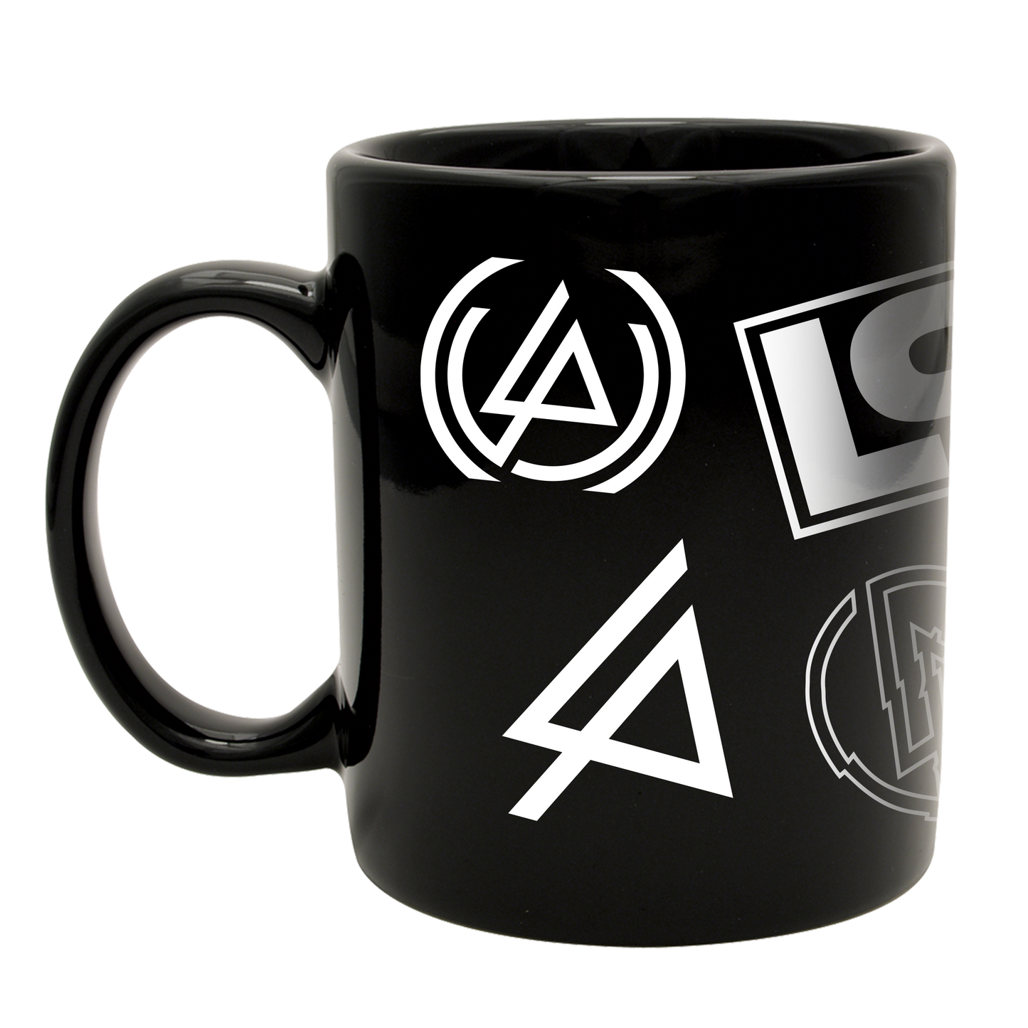 LP Icons Black Mug