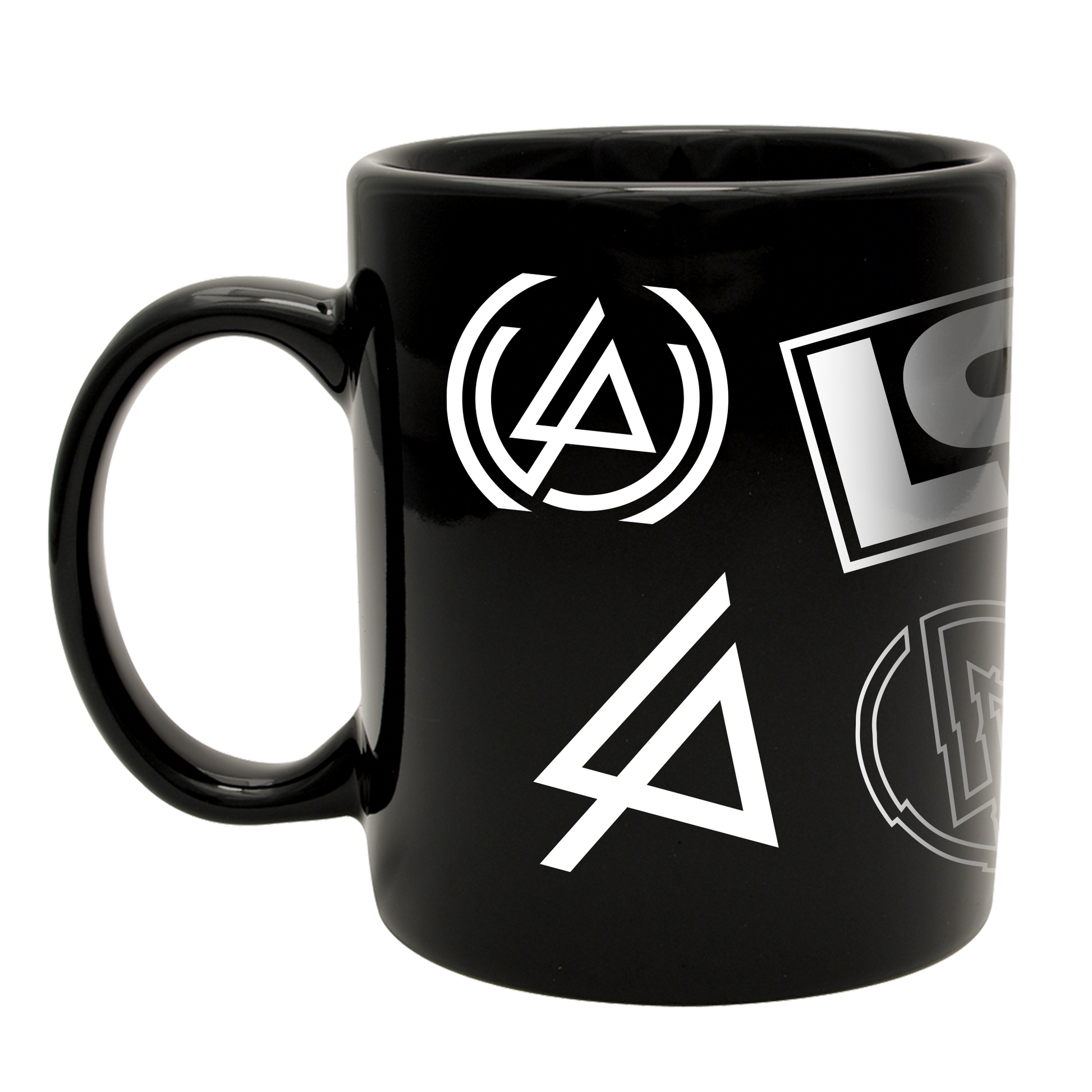 LP Icons Black Mug