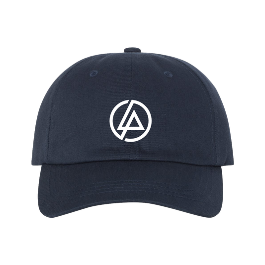 MTM Circle Logo Navy Dad Hat