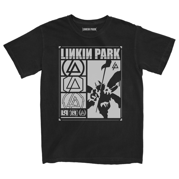Logos Rectangle Black Tee