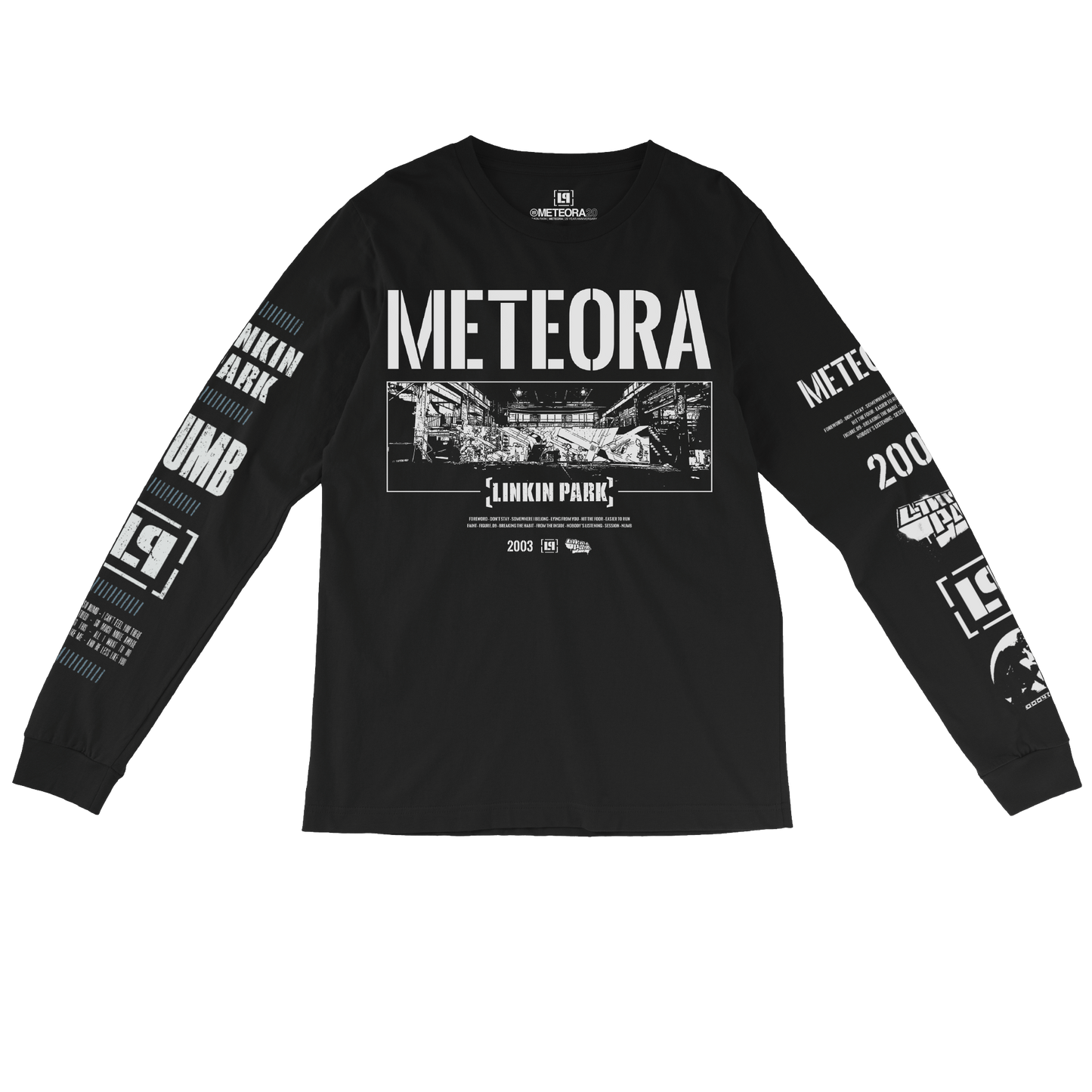 Meteora Wall Art Black Long Sleeve