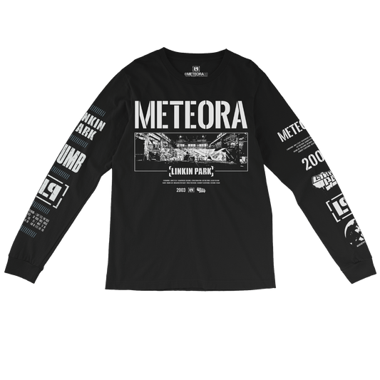 Meteora Wall Art Black Long Sleeve